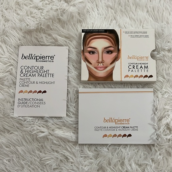 Bella Pierre Contour & Highlight Cream Palette NEW - Picture 9 of 10